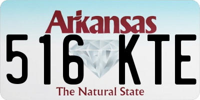 AR license plate 516KTE