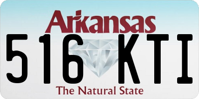 AR license plate 516KTI