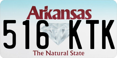 AR license plate 516KTK