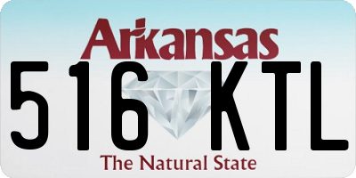 AR license plate 516KTL