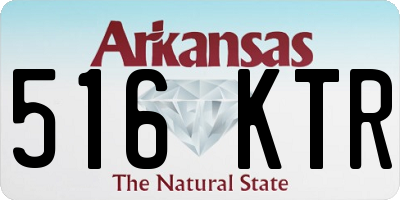 AR license plate 516KTR
