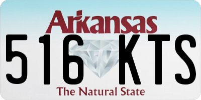 AR license plate 516KTS