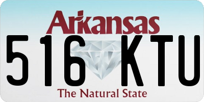 AR license plate 516KTU