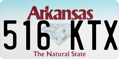 AR license plate 516KTX