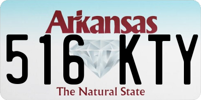 AR license plate 516KTY