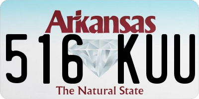 AR license plate 516KUU