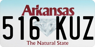AR license plate 516KUZ