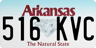 AR license plate 516KVC