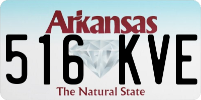 AR license plate 516KVE