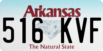AR license plate 516KVF