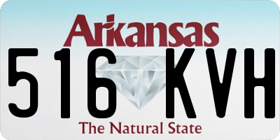 AR license plate 516KVH