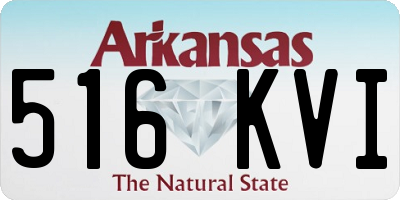 AR license plate 516KVI