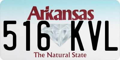 AR license plate 516KVL