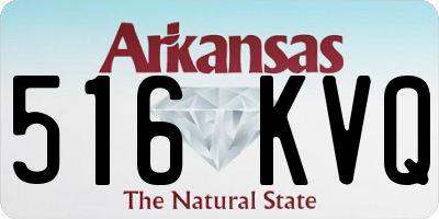AR license plate 516KVQ