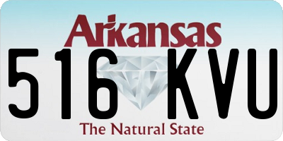AR license plate 516KVU