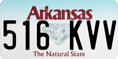 AR license plate 516KVV