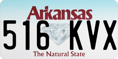 AR license plate 516KVX