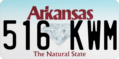 AR license plate 516KWM