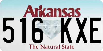 AR license plate 516KXE