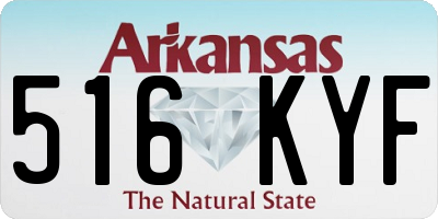 AR license plate 516KYF