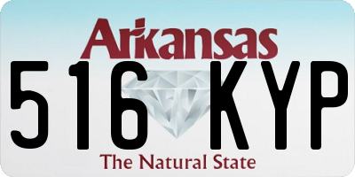 AR license plate 516KYP
