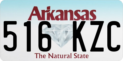 AR license plate 516KZC
