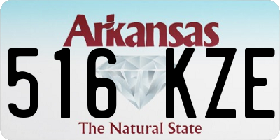 AR license plate 516KZE