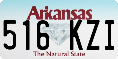 AR license plate 516KZI