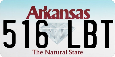 AR license plate 516LBT
