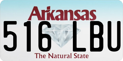 AR license plate 516LBU