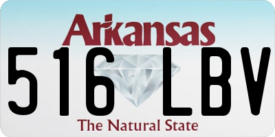 AR license plate 516LBV