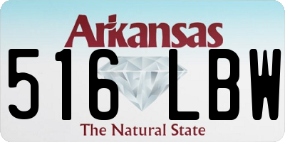 AR license plate 516LBW