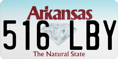 AR license plate 516LBY