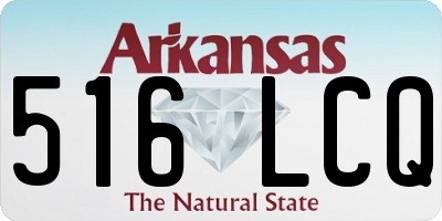 AR license plate 516LCQ