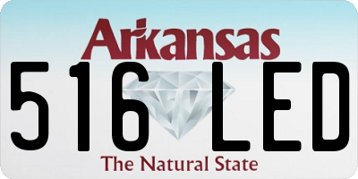 AR license plate 516LED