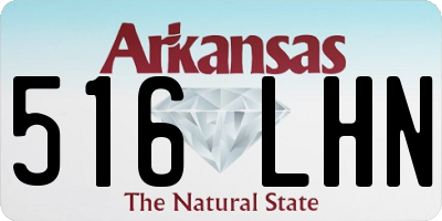 AR license plate 516LHN