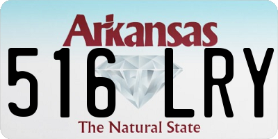 AR license plate 516LRY