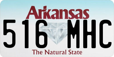 AR license plate 516MHC