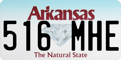 AR license plate 516MHE