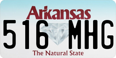 AR license plate 516MHG