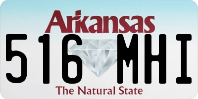 AR license plate 516MHI