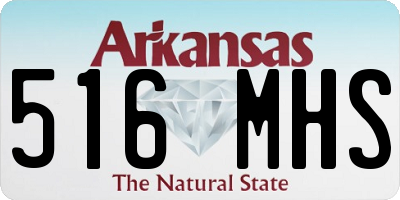 AR license plate 516MHS