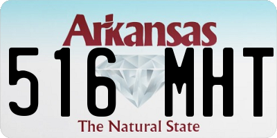AR license plate 516MHT