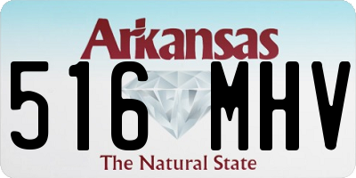 AR license plate 516MHV