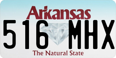 AR license plate 516MHX