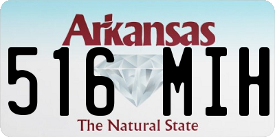 AR license plate 516MIH