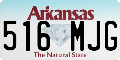 AR license plate 516MJG