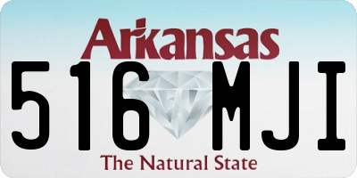 AR license plate 516MJI