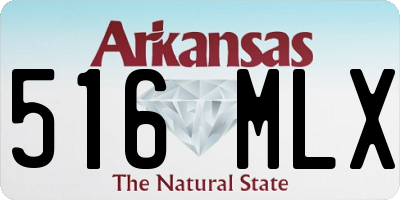 AR license plate 516MLX