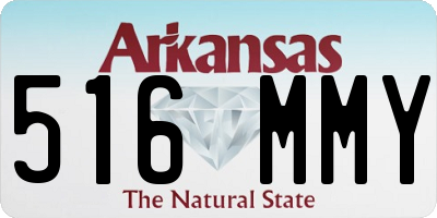 AR license plate 516MMY